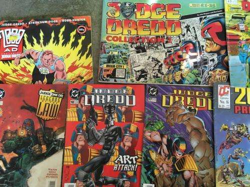Job Lot of 17 x Judge Dredd and 2000AD Comics