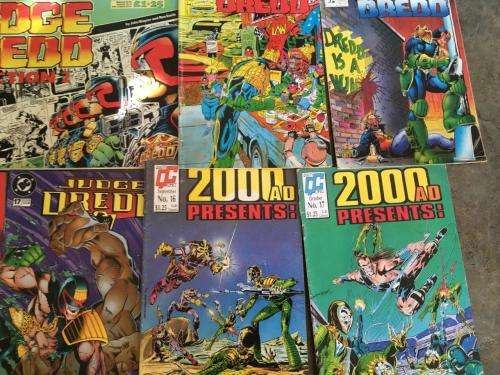 Job Lot of 17 x Judge Dredd and 2000AD Comics