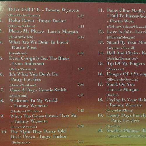 CD - Golden Legends of Country - Great Woman of Country