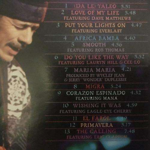 CD - Santana - Supernatural