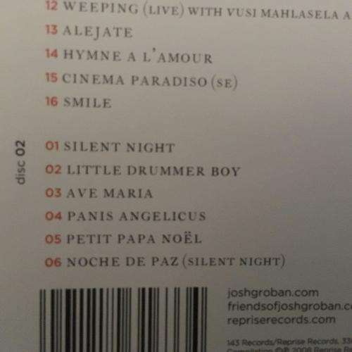 CD - Josh Groban - A Collection (2cd)