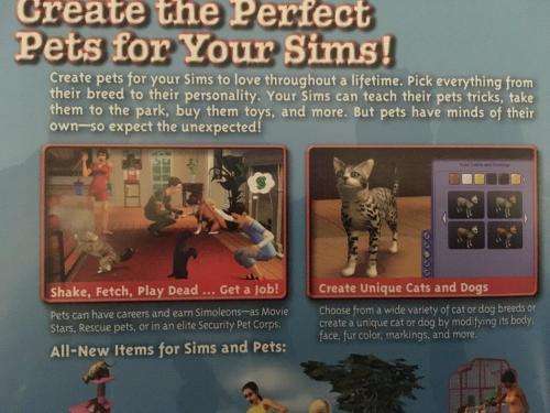 PC - The Sims 2 - Pets Expansion Pack