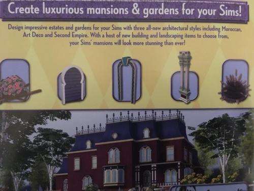 PC Game - The Sims 2 - Mansion & Garden Stuff