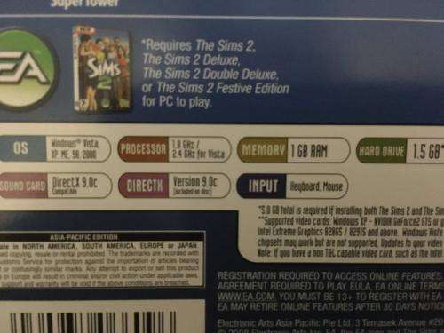 PC Game - The Sims 2 - Apartment Life Expansion Pack