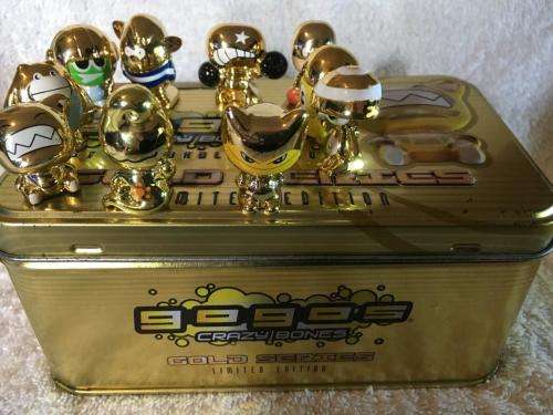 GoGo's Crazy Bones x 10 Gold Series Limited edition Part 1
