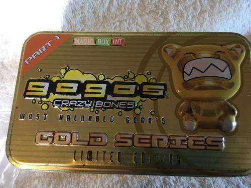 GoGo's Crazy Bones x 10 Gold Series Limited edition Part 1