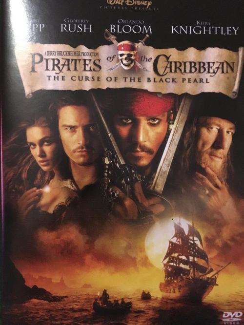 DVD - Pirates of The Caribbean - The Curse of the Black Pearl