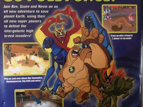 PS2 - Ben 10 Alien Force