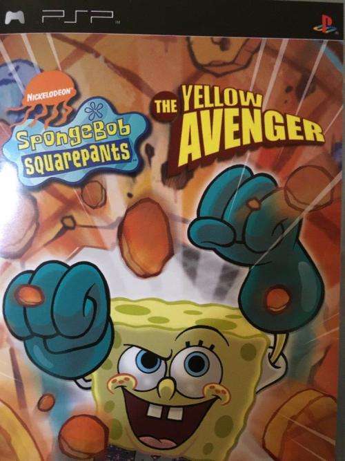 PSP - SpongeBob Square Pants - The Yellow Avenger