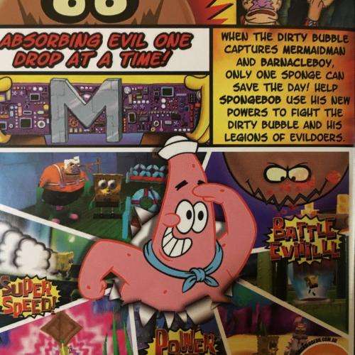 PSP - SpongeBob Square Pants - The Yellow Avenger