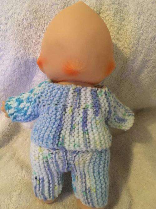 Kewpie in crochette outfit +-26cm