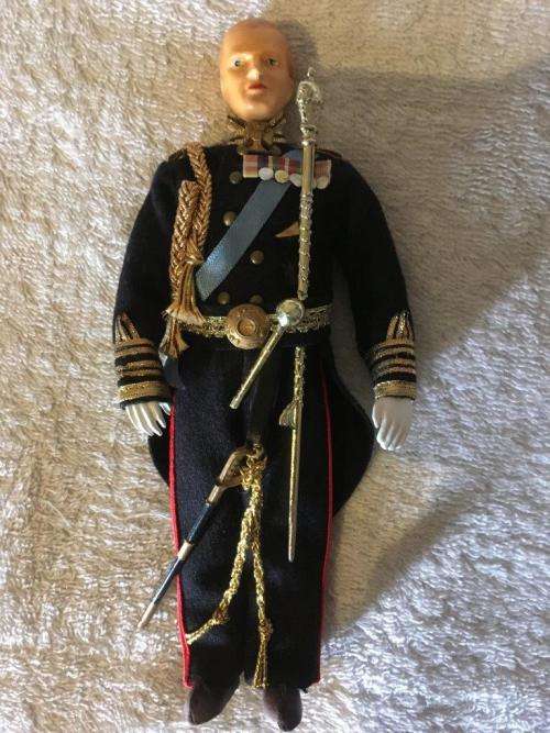 Vintage Peggy Nesbit Queen Elizabeth 1953 Coronitaion Dolls set of 3 see pics and description