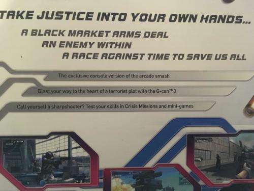 PS3 - Time Crisis 4 incl G-Con 3 and sensors (Boxed)