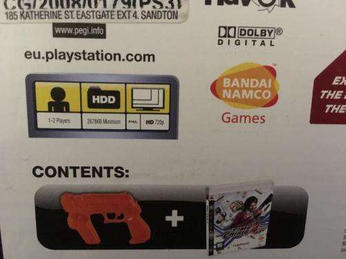 PS3 - Time Crisis 4 incl G-Con 3 and sensors (Boxed)