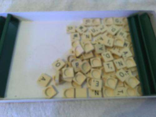 Vintage Afrikaanse Scrabble  - Spears Games Afrikaanse Uitgawe