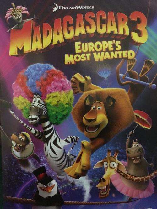 DVD - Madagascar 3 - Europe's Most Wanted