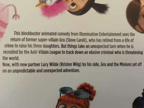 DVD - Despicable Me 2