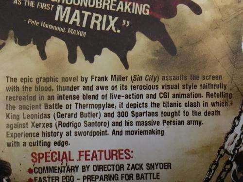 DVD - 300 - Gerard Butler