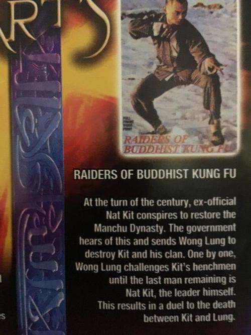 DVD - Martial Arts 2 Movie Pack - Shaolin Fist & Raiders of Buddhist Kung Fu