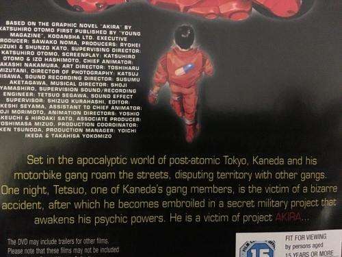 DVD - Akira - Manga Force