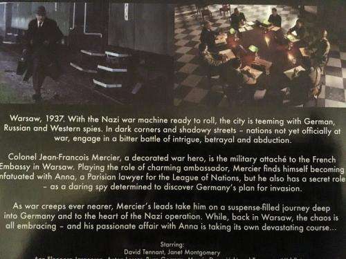 DVD - Spies of Warsaw - David Tennant