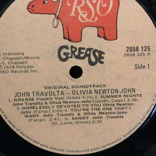 L.P. - Grease (2lp) - Original Soundtrack Recording