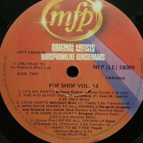 LP - POP SHOP - VOL. 14