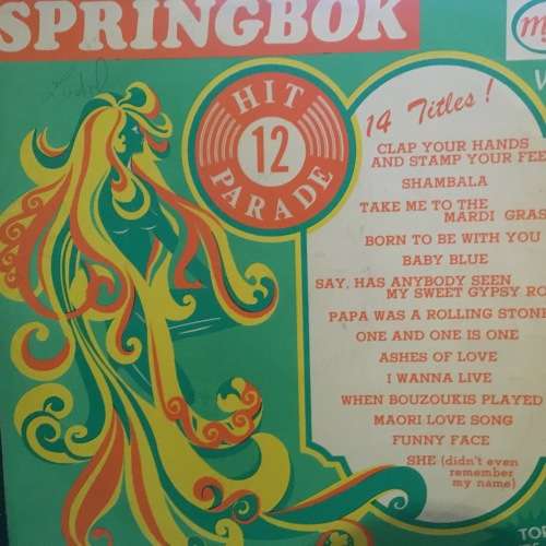 LP - Springbok Hit Parade 12