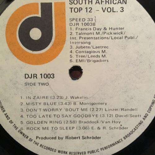 L.P. - South African Top 12 Volume 3