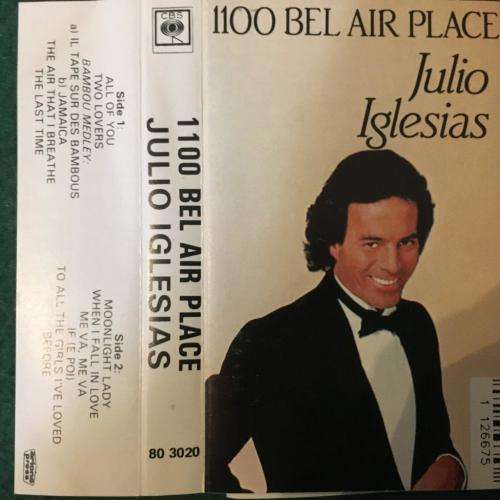 Cassette - Julio Iglesias - 1100 Bel Air Place