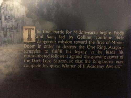 DVD - The Lord of The Rings - The Return of The King