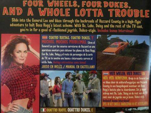PS2 - The Dukes of Hazzard - Return of The Gereral Lee