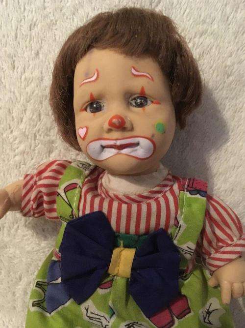 Sad Clown Doll  +-21cm
