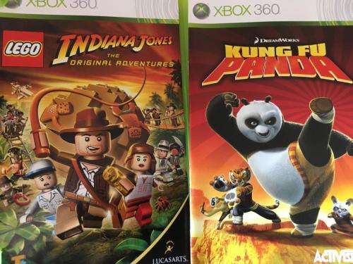 Xbox 360 - Indiana Jones The Original Adventures & Kung Fu Panda (Bundle)