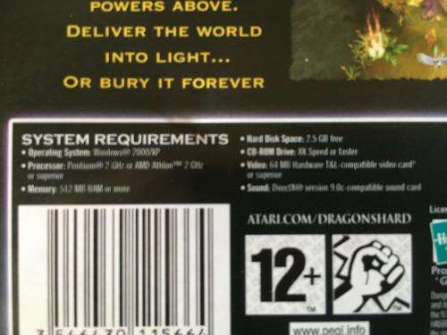 PC - Dungeons & Dragons - Dragonshard