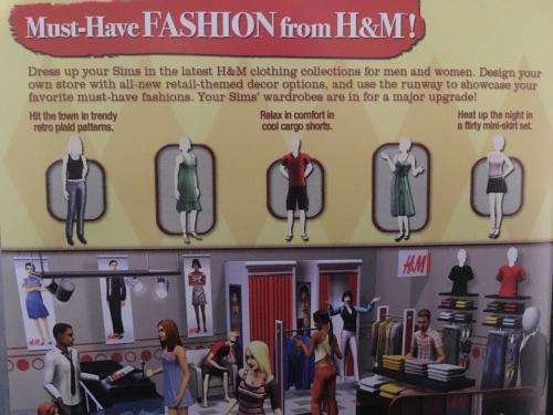 PC - The Sims 2 - H&M Fashion Stuff