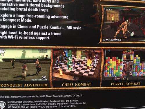 PSP - Mortal Kombat Unchained - PSP Essentials