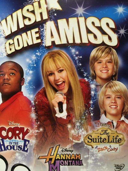 DVD - Whisg Gone Amiss - One Shooting Star Three Wishes - Cory in the House Hannah Montana