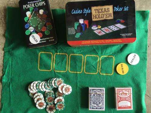 Casino Style Poker chips + other additional poker chips - See description.