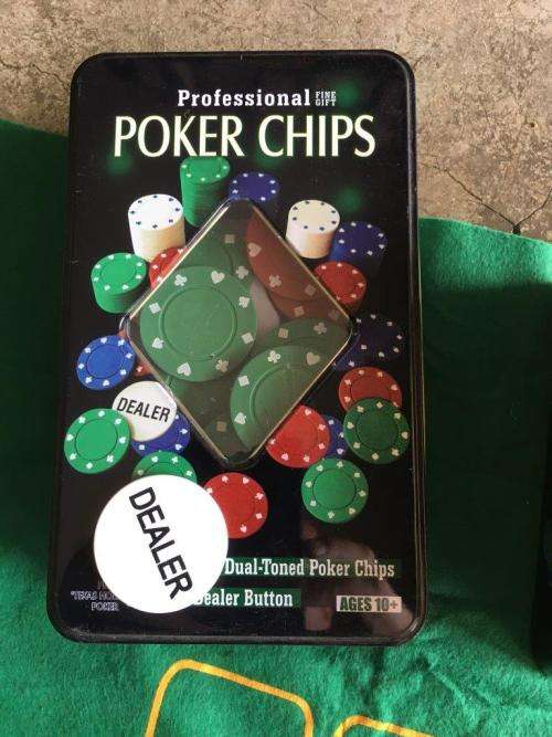 Casino Style Poker chips + other additional poker chips - See description.