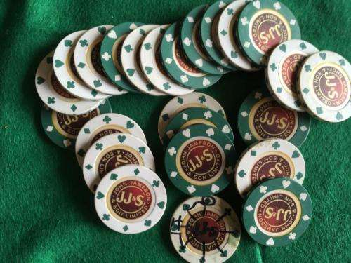 Casino Style Poker chips + other additional poker chips - See description.