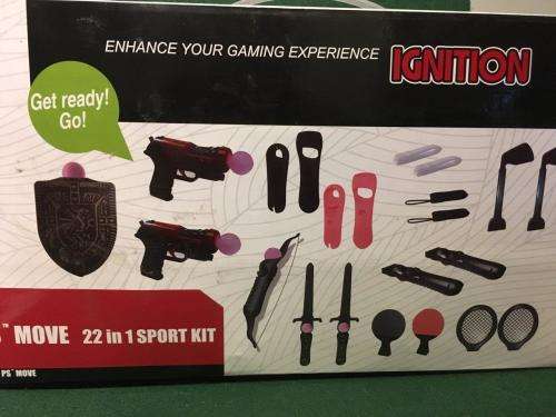 PS3 - Playstation Move Ignition 19 in 1 Sport Kit - Please see description