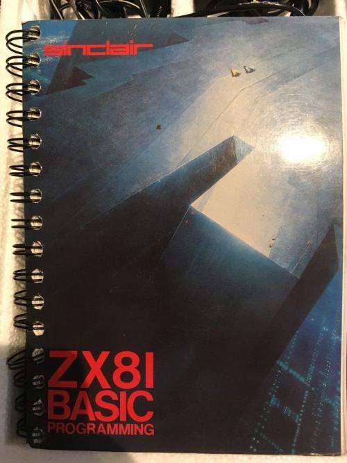 Vintage Retro Sinclair Spectrum ZX-81 Boxed with manual.