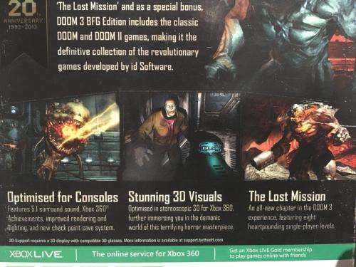 Xbox 360 - Doom 3 BFG Edition