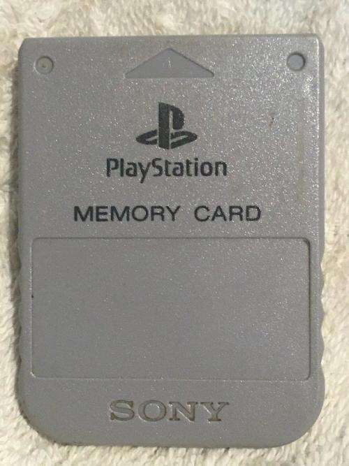 PS1 - Official Sony Memory Card Grey