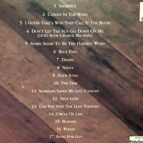 CD - Elton John - Love Songs