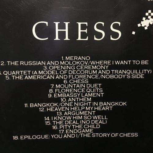 CD - Chess - Chess (2cd)