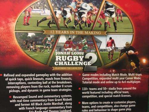 Xbox 360 - Jonah Lomu Rugby Challenge 2