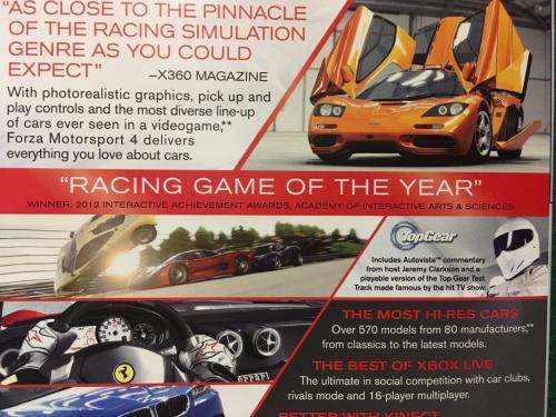 Xbox 360 - Forza Motorsport 4