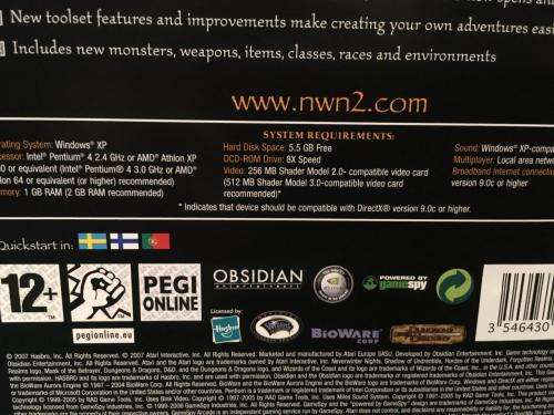 PC - Neverwinter Nights 2 Mask of The Betrayer Expansion Pack